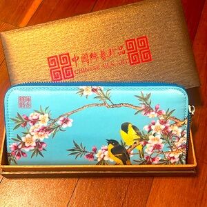 Chinese Silk Wallet with gift box